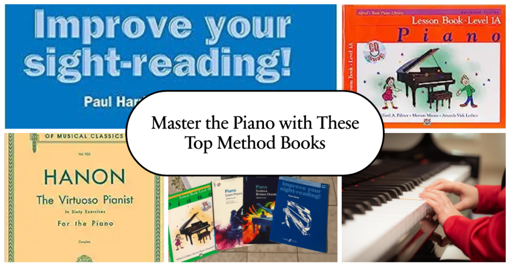 Best piano method books
