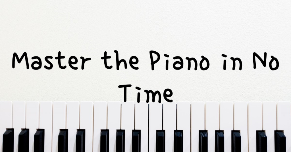 How long does it take to learn piano