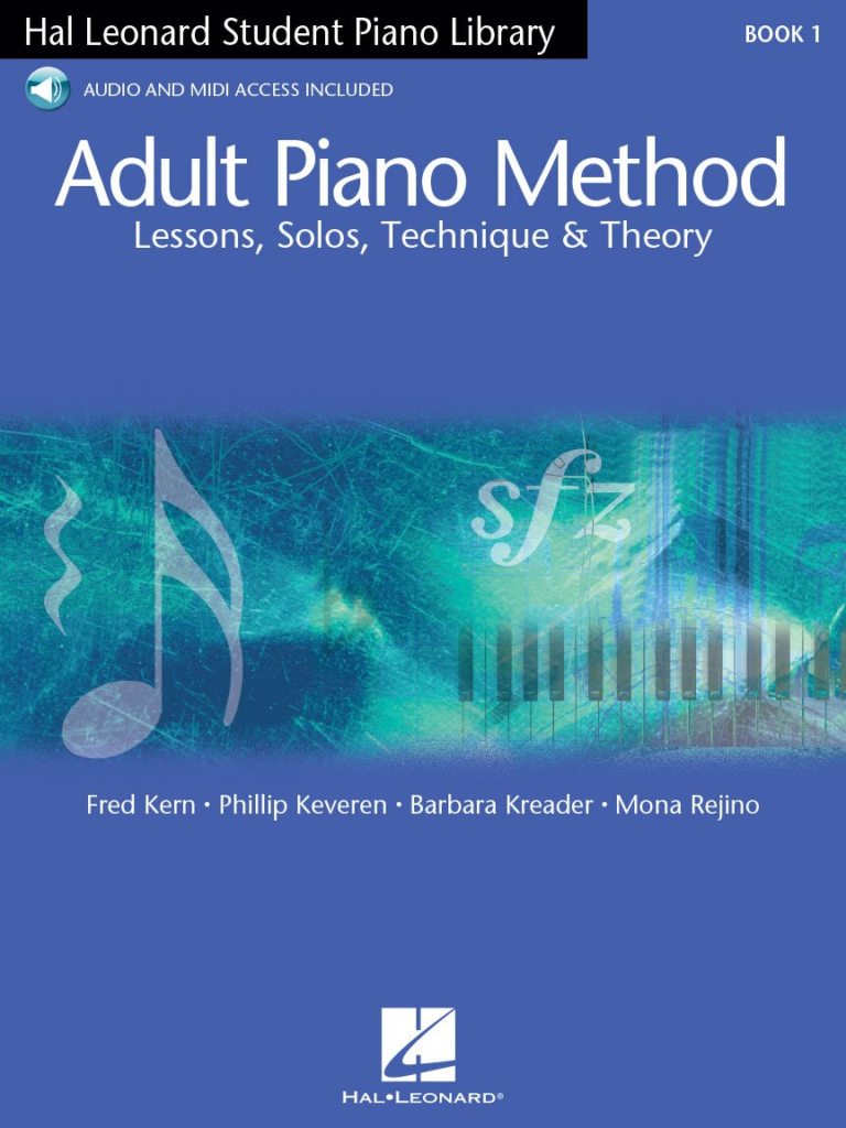 best piano books for beginners adults